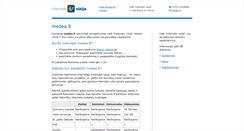 Desktop Screenshot of medea.lt