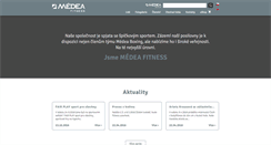 Desktop Screenshot of fitness.medea.cz