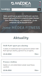 Mobile Screenshot of fitness.medea.cz